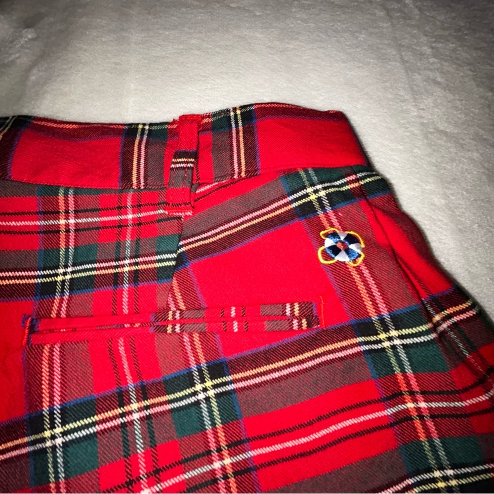 Castaway Men's Red and Green Plaid Pants size 32”x32” NEW - Picture 14 of 14